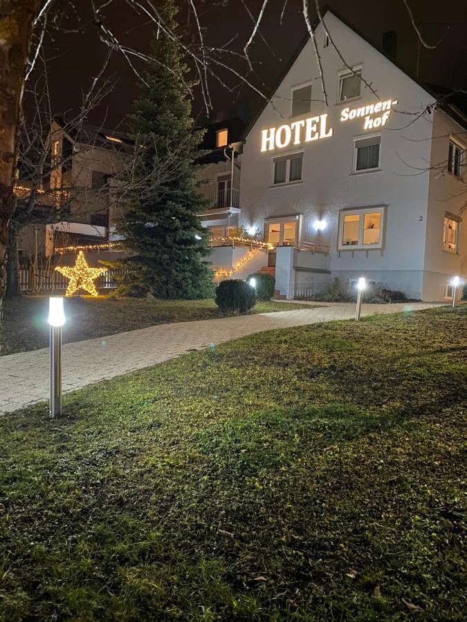 סינדלפינגן Hotel Sonnenhof מראה חיצוני תמונה