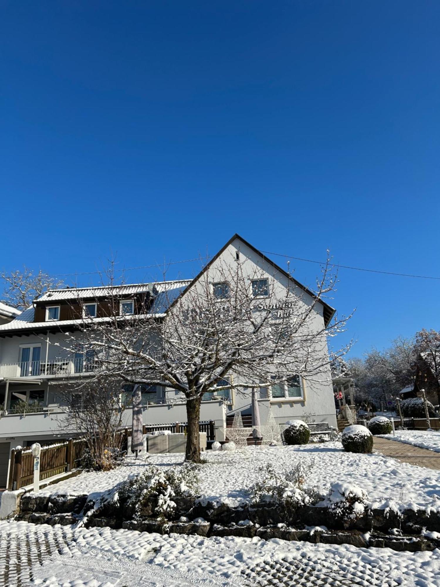 סינדלפינגן Hotel Sonnenhof מראה חיצוני תמונה