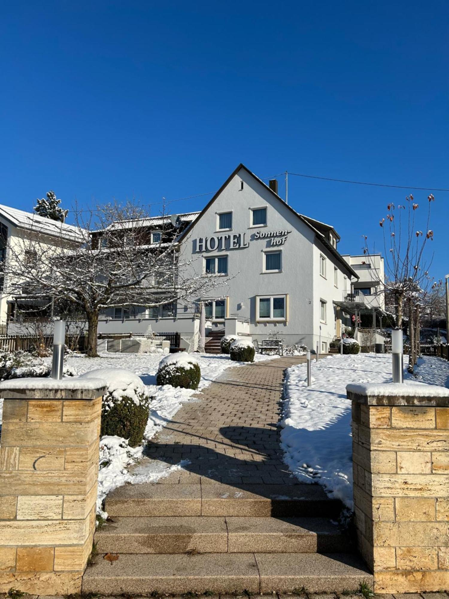סינדלפינגן Hotel Sonnenhof מראה חיצוני תמונה
